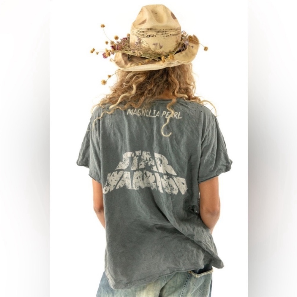 Magnolia Pearl After The Disco Star Warrior Shirt NWT OS - Picture 2 of 10